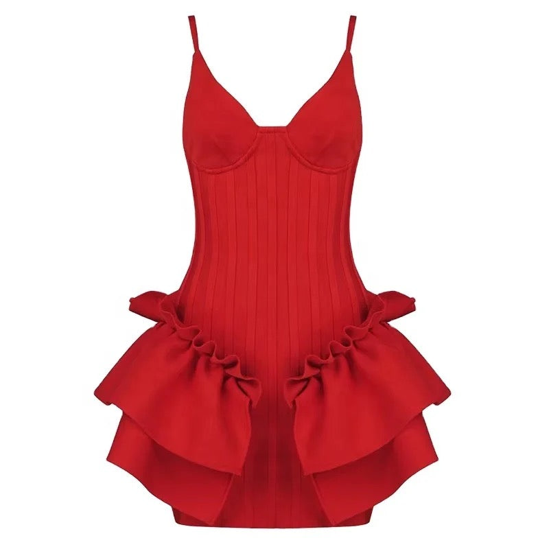 Marilyn Mini Dress | Red